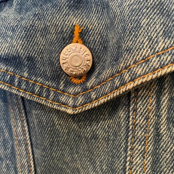 Boogie's Diner Vintage Denim Lined Jacket Aspen CO - Picture 7 of 7